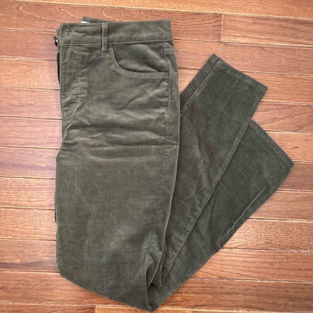 Loft High-Waisted Skinny Corduroy Pants - Size 4 / 27